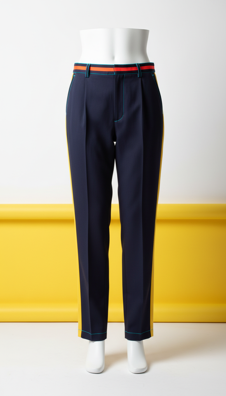 Neon Sun Tailored Trousers
